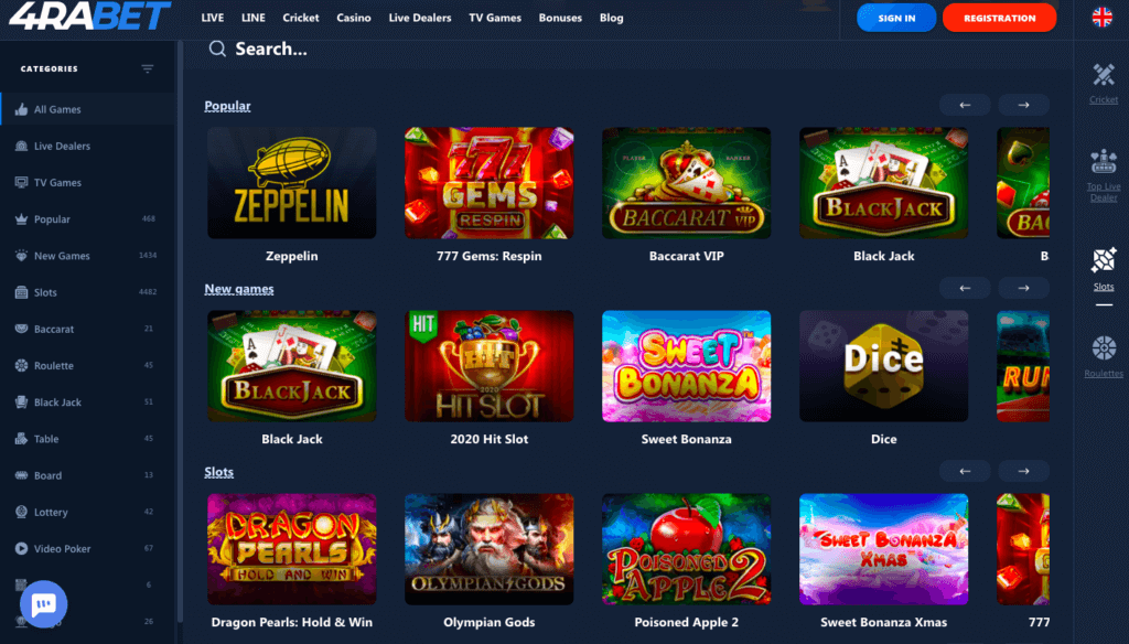 4rabet casino