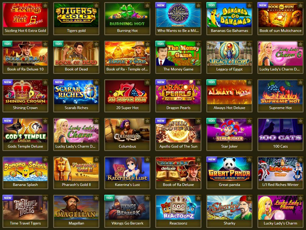 popular casino games